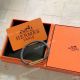Best Copy Hermes Bracelet Black Leather&Gold Clasp (2)_th.jpg